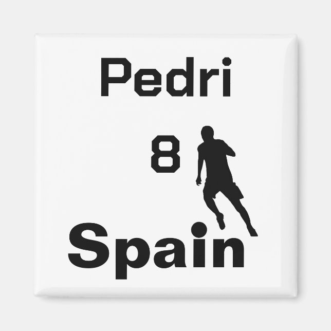 Spanish Soccer, customizable Magnet (Front)