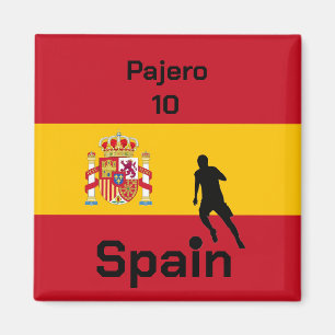 Spanish Soccer, customizable  Magnet