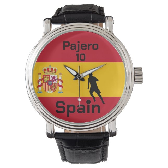 Spanish Soccer, customizable  Watch (Front)