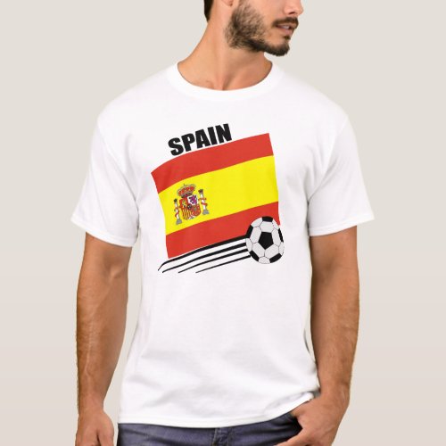 Spanish Soccer Team T_Shirt