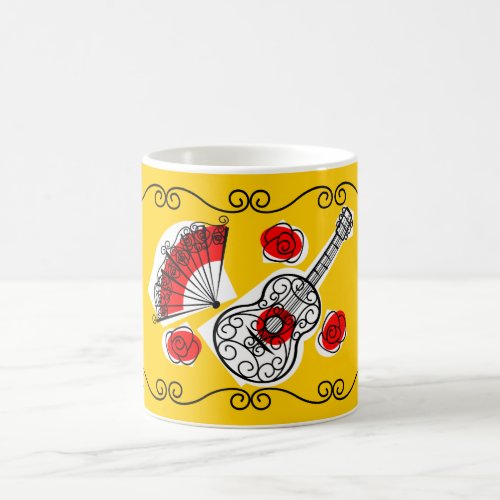 Spanish Souvenirs Border mug