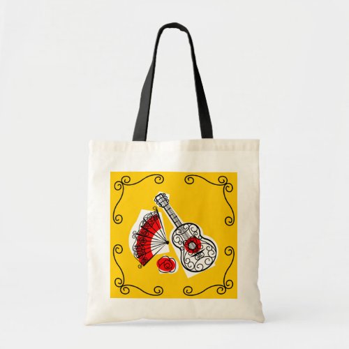 Spanish Souvenirs Corners tote