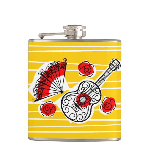 Spanish Souvenirs flask