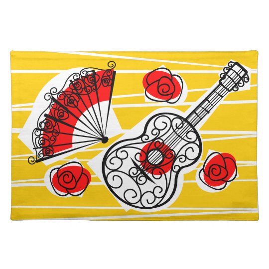 Spanish Souvenirs placemat
