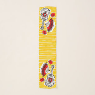Spanish Souvenirs scarf chiffon long