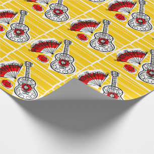 Spanish Souvenirs wrapping paper