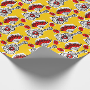 Spanish Souvenirs wrapping paper