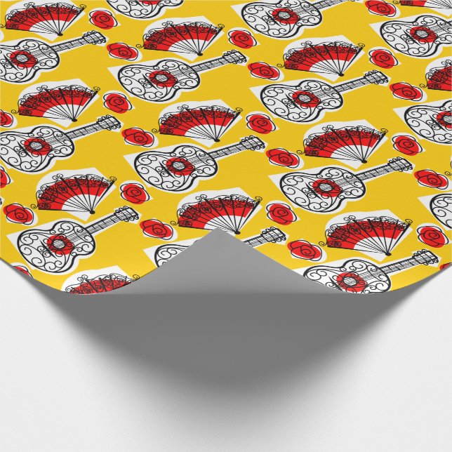 Spanish Souvenirs wrapping paper (Corner)
