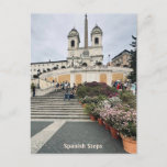 Spanish Steps, Rome, Italy Design Postcard