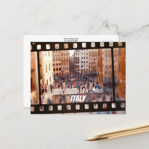 Spanish Steps Rome, Italy Postcard