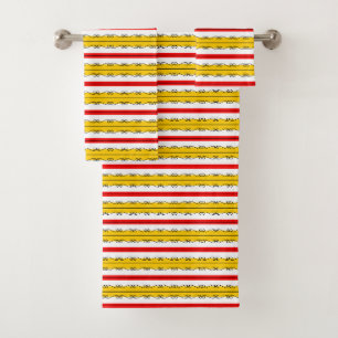 Spanish Stripe towel set