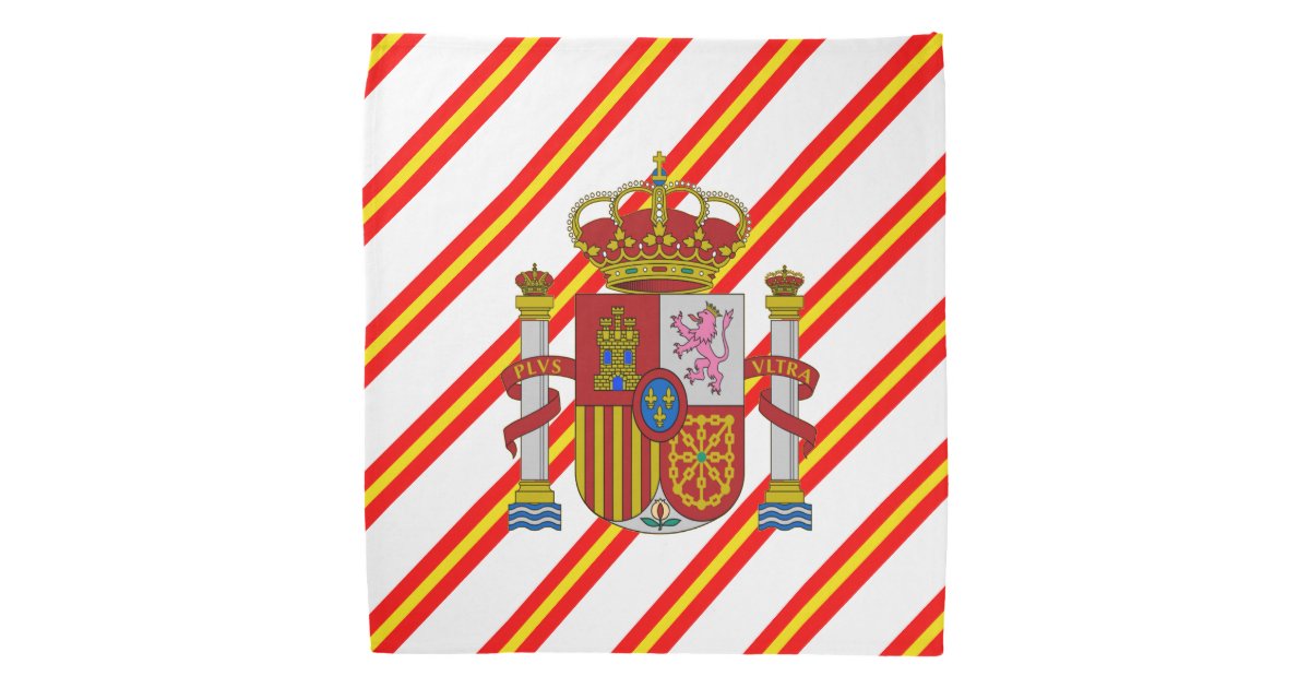 Spanish stripes flag bandana