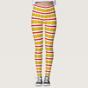 Spanish Stripes leggings