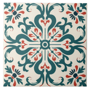 Spanish style cute pattern  ceramic tile