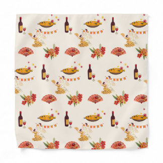 Spanish Style Fiesta Bandana