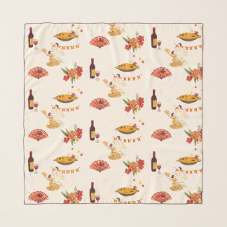 Spanish Style Fiesta Scarf