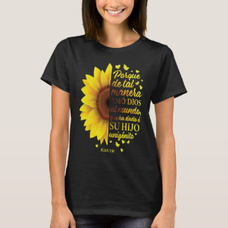 Spanish Sunflower Women Christian John 316 Mom T-Shirt