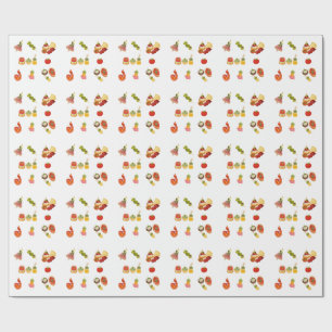 Spanish Tapas Spread Wrapping Paper