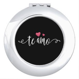 Spanish Te Amo I Love You Valentine Mirror