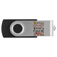 Spanish Teacher En Espanol Por Favor Flash Drive | Zazzle