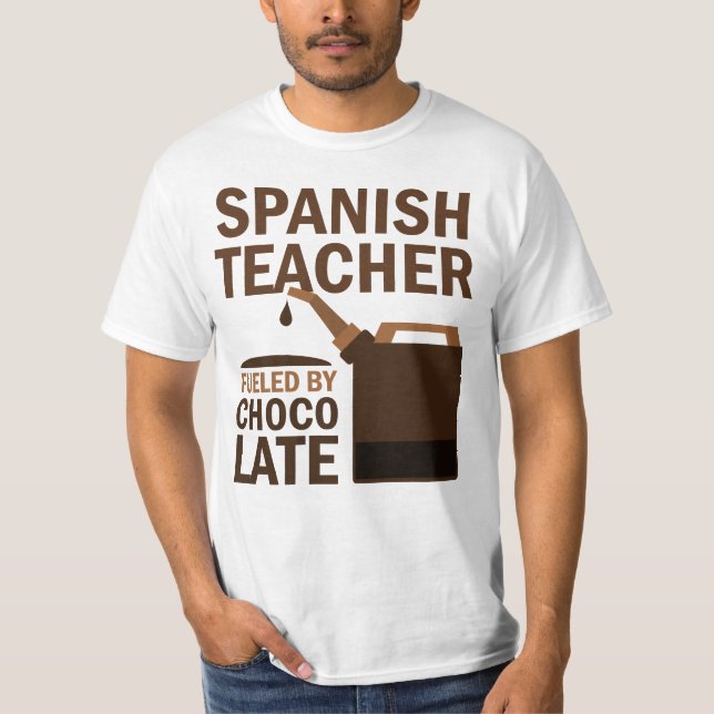 Spanish Teacher (Funny) Gift T-Shirt (Front)