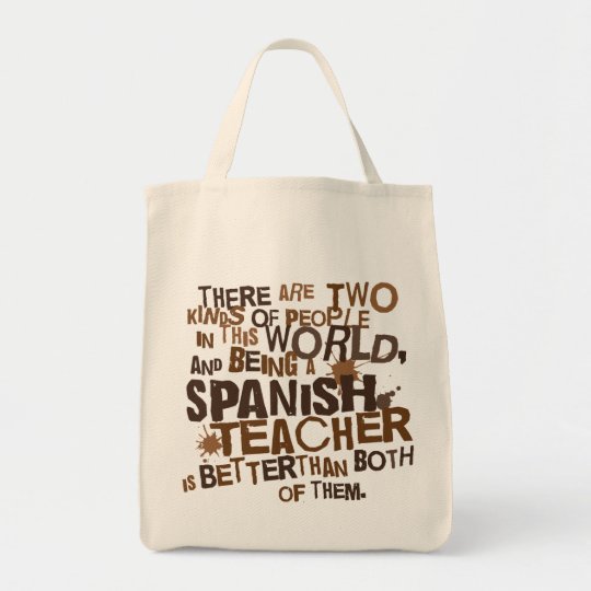 Spanish Teacher Gift Tote Bag