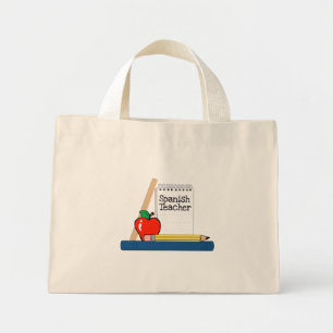 Spanish Teacher (Notebook) Mini Tote Bag