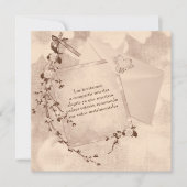 Spanish Text Wedding Vow Renewal invite (Front)