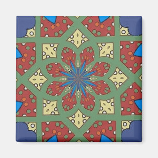 Spanish Tile 3 Magnet