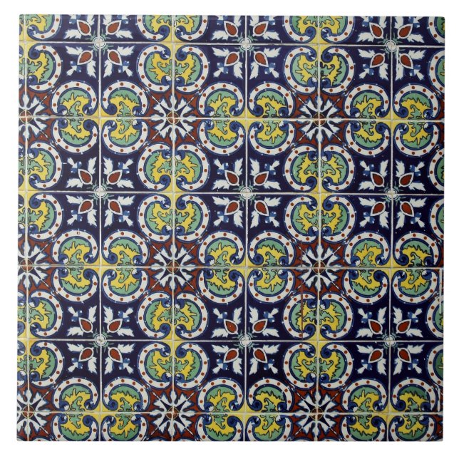 Spanish Tile in Mexico (Front)
