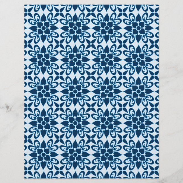 Spanish Tile Macedonia Stationery (Front)