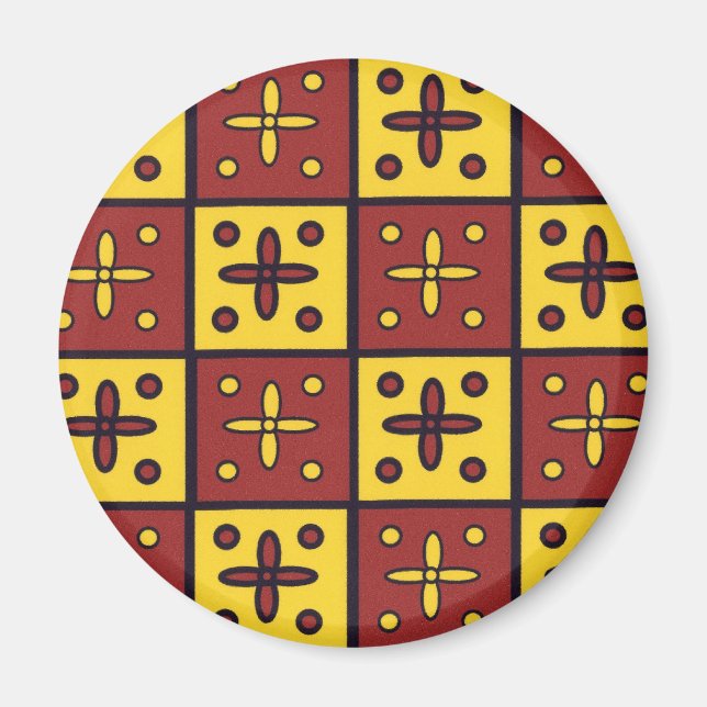 Spanish Tile Magnet (Front)