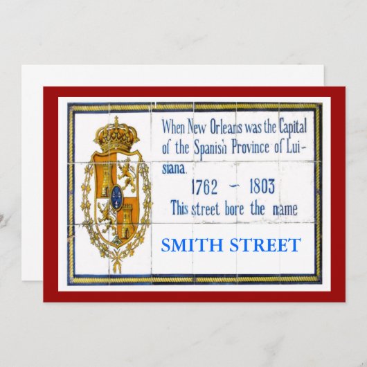 Spanish Tile Mural, Edit Name (Front/Back)