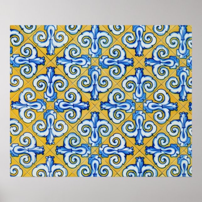 Spanish Tile Poster (Front)