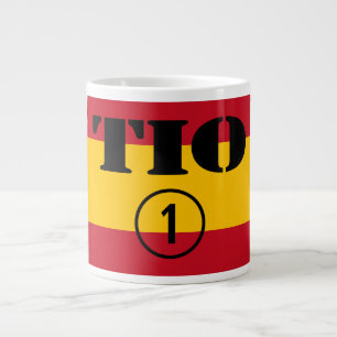 Spanish Uncles : Tio Numero Uno Large Coffee Mug