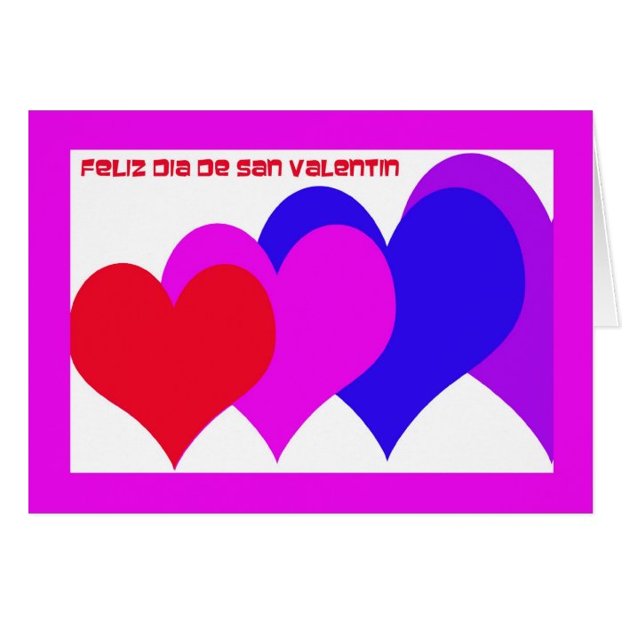 Spanish Valentine Card