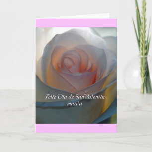 Spanish Valentine Mom Card