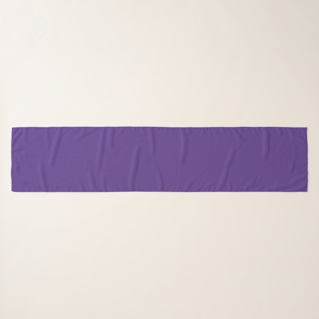 Spanish Violet Scarf (Front (Horizontal))