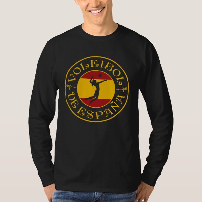 Spanish Volleyball Roundel T-Shirt (Front)