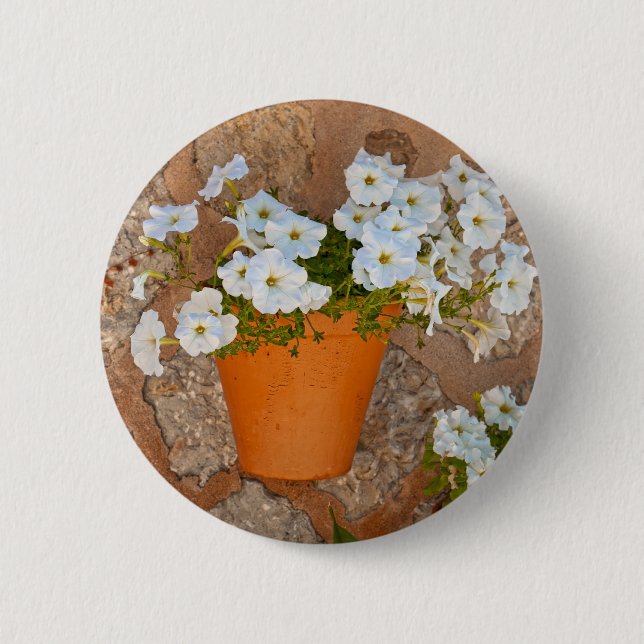 Spanish Wall Pinback Button (Front)