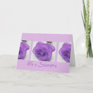 Spanish wedding congratulations card