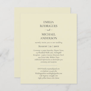 Spanish Wedding Invitation BILINGUAL Nuestra Boda
