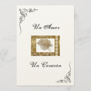 Spanish Wedding Invitation "Wedding Lasso"