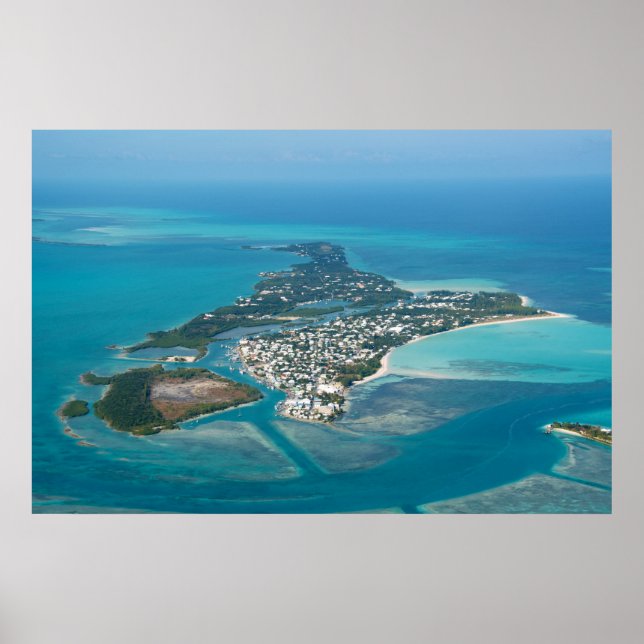 Spanish Wells and Russel Island BHS Aerial View! Poster (Front)
