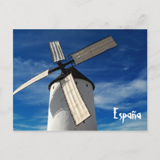 Spanish windmill Postcard