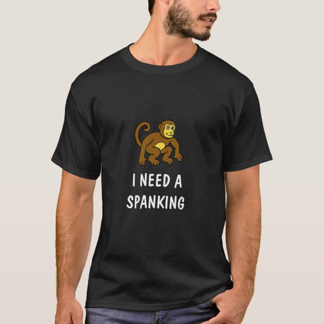 Spank Monkey T-Shirt (Front)