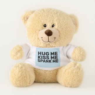 SPANKING HUG ME TEDDY BEAR PLUSH