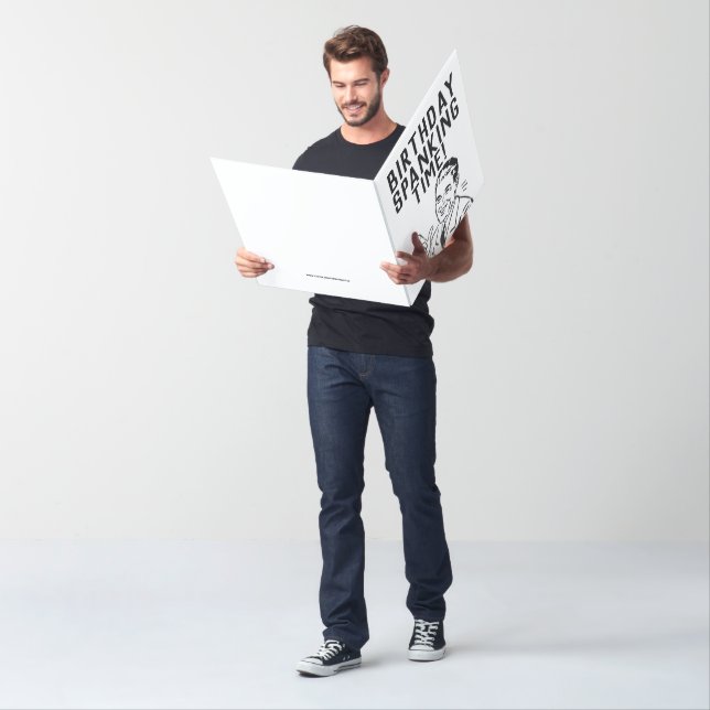 SPANKING HUGE JUMBO BIRTHDAY RETRO CARDS (In Situ)