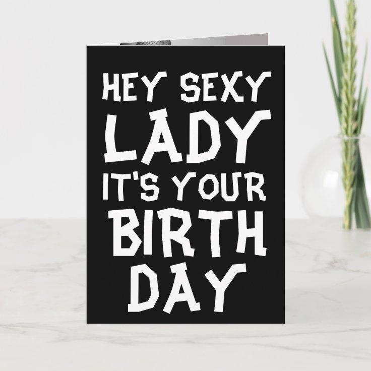 Spanking Paddling Sexy Birthday Card For Wife Her Zazzle