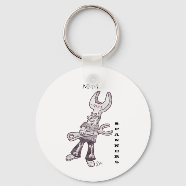 Spanners Keychain (Front)